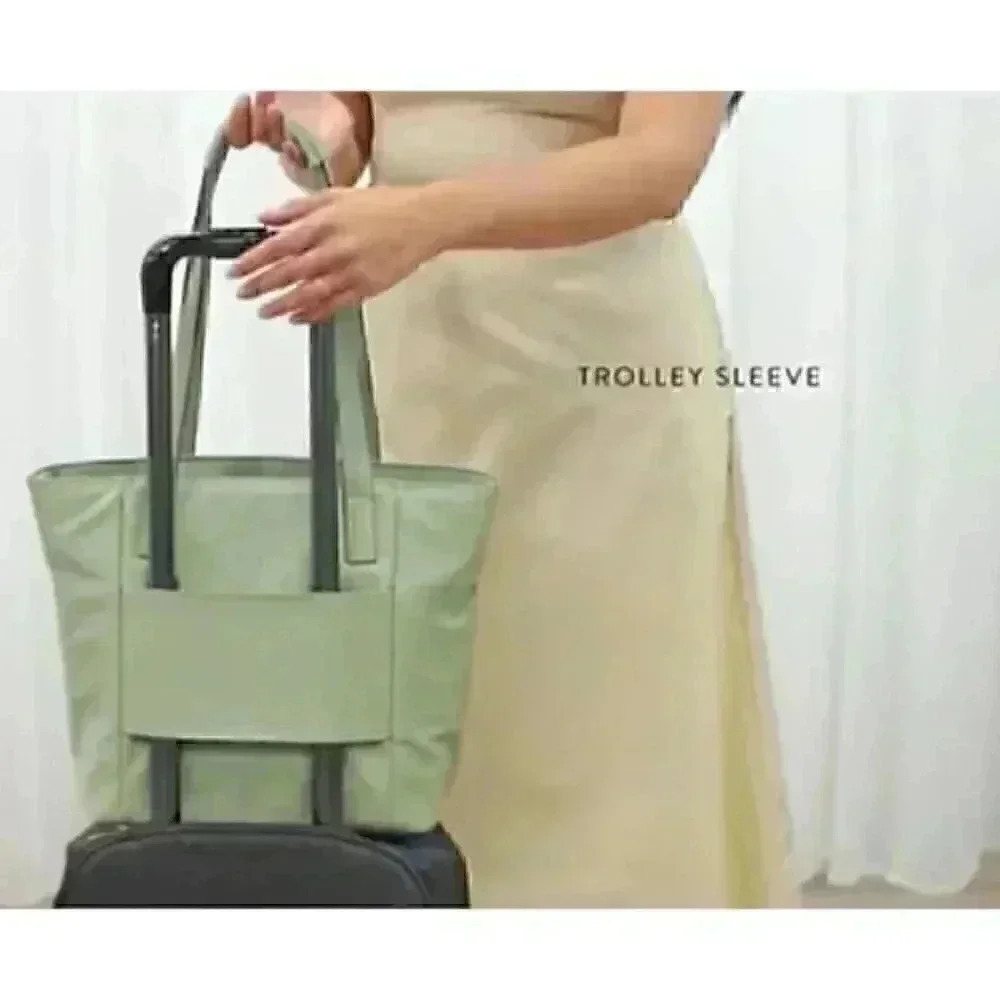 LUG Paddock Satin Luxe VL (Vegan Leather) Tote / Shoulder Bag - Pearl (G… - Picture 16 of 16